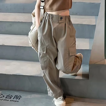 Teen Girls Breathable Cargo Pants 1