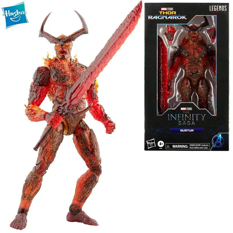 

Original Hasbro Marvel Legends Series 13 Inch(33Cm) Surtur Action Figure Toy Infinity Saga Character Premium Figure Collection