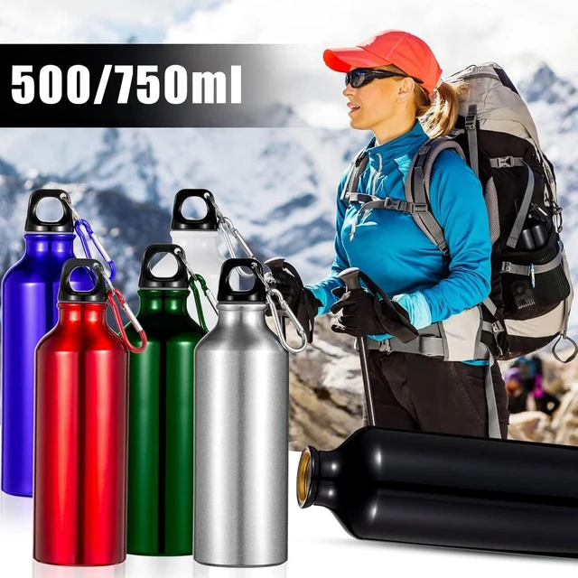 500ml 750ml Lightweight Aluminum Water Bottle Ombre Fitness Flask Gym Outdoor Leakproof Travel Drinkware Gift 500ml 750ml Lightweight Aluminum Water Bottle Ombre Fitness Flask Gym Outdoor Leakproof Travel Drinkware Gift