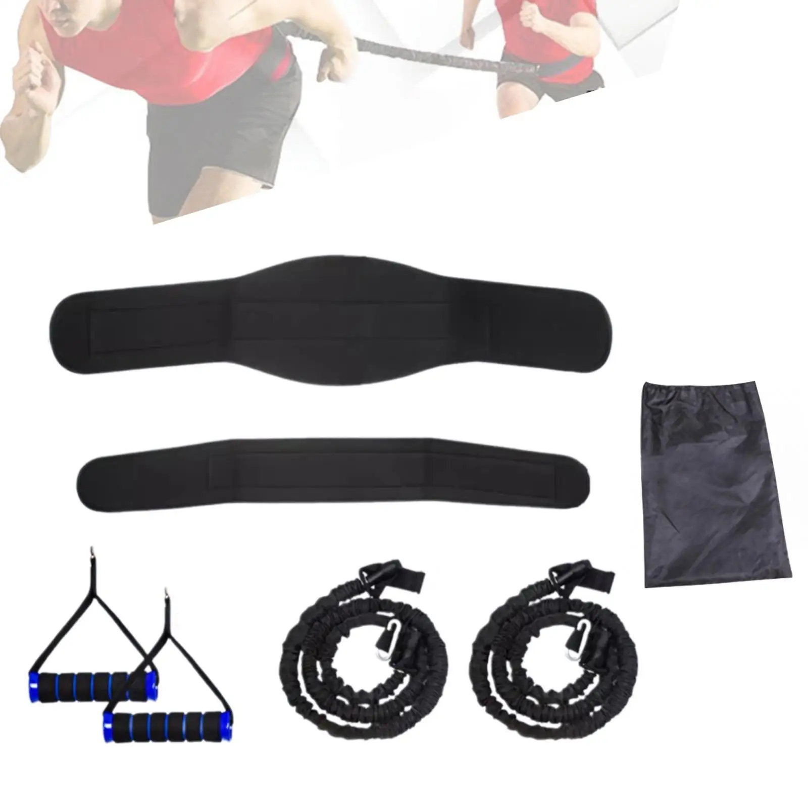 Multi Sports Resistance Training Kit Resistance Bands Set for Strength Training Fitness Solo or Partner Waist Power Home Gym Multi Sports Resistance Training Kit Resistance Bands Set for Strength Training Fitness Solo or Partner Waist Power Home Gym