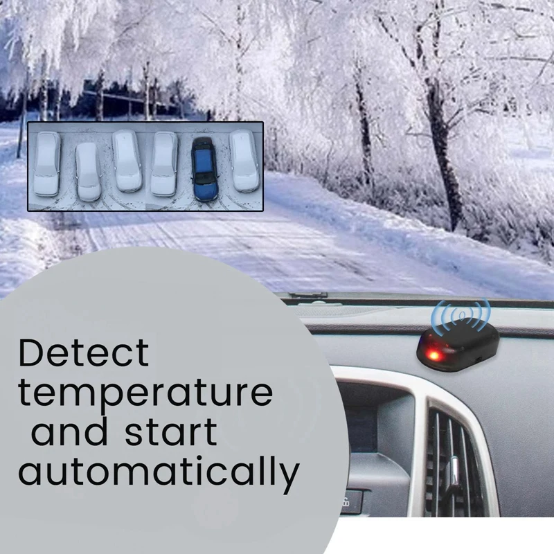1 Piece Electromagnetic Snow Removal Device Practical De-Icer Multifunction Tool ABS