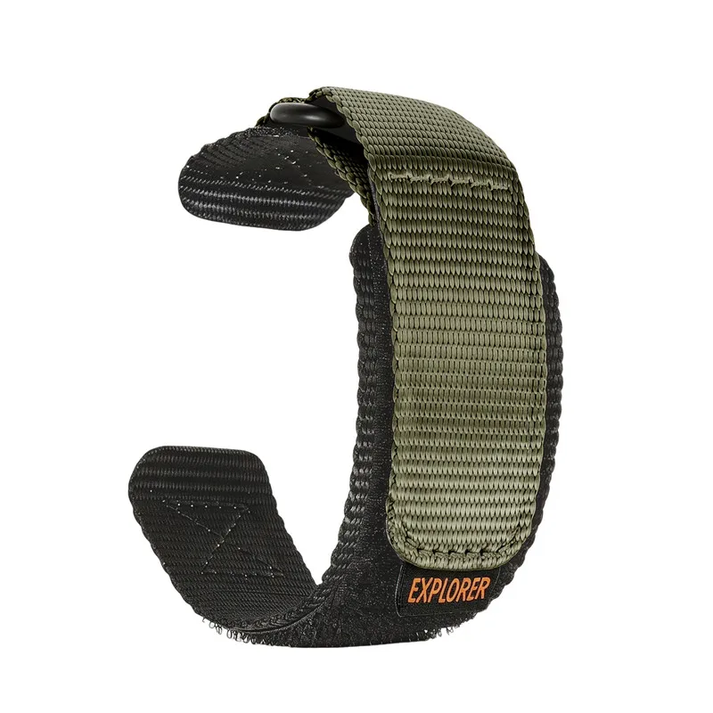 Versatile Hook & Loop Nylon Watch Strap - Quick Release Sport Band