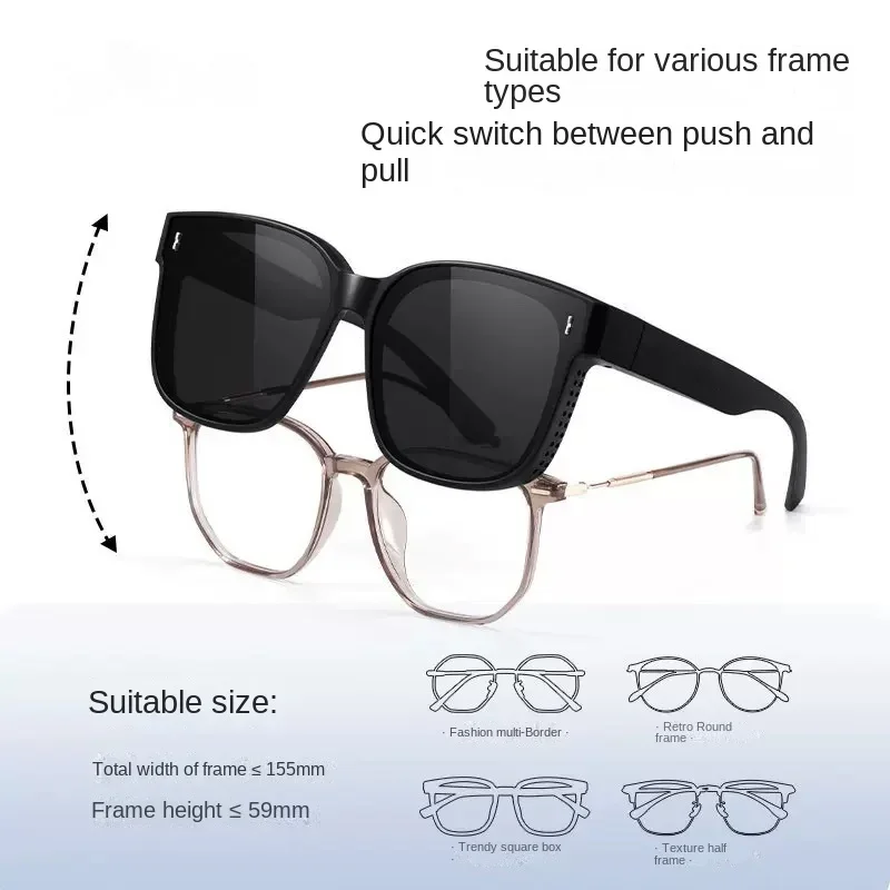  slider image of Sunglasses Fit Over Glasses,