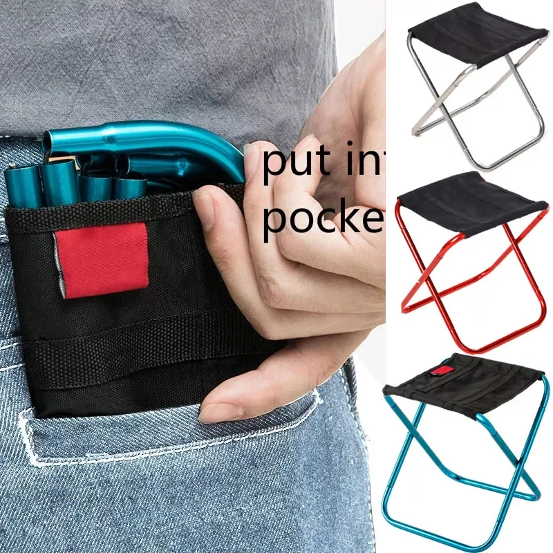 Folding Camping Stool Aluminium