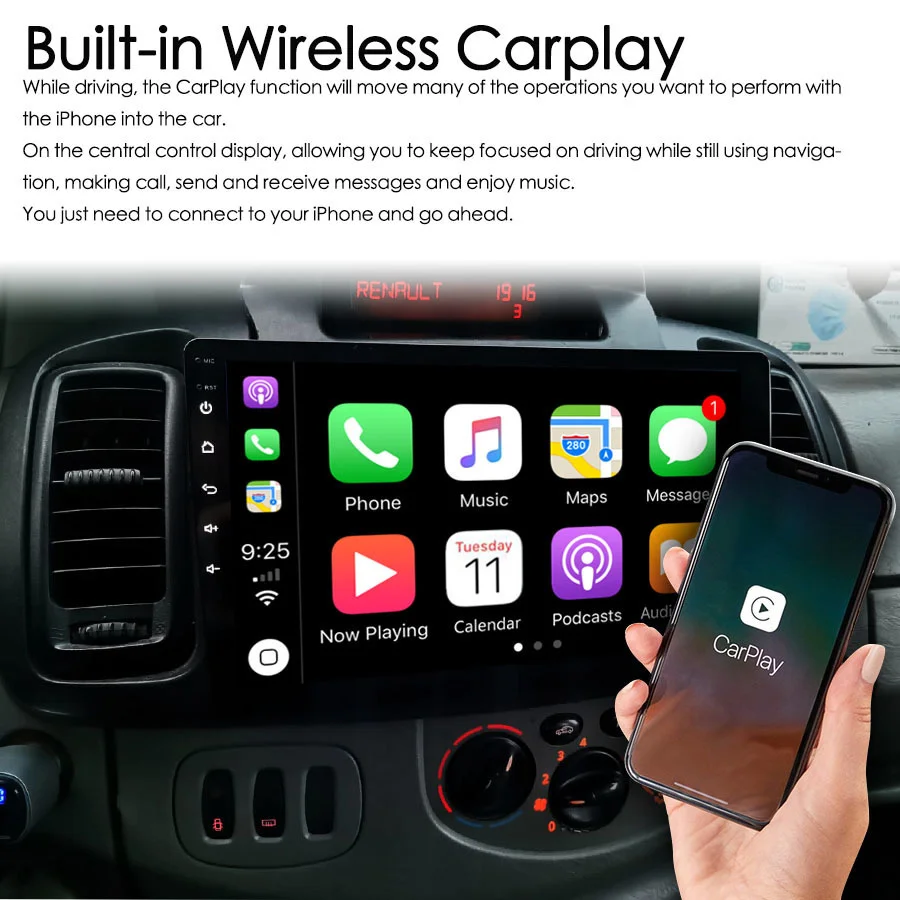 128GB Rom Android 13 Multimedia Video Player For Renault Trafic Opel Vivaro  2006 - 2010 Radio Stereo GPS Autoradio Head Unit - AliExpress