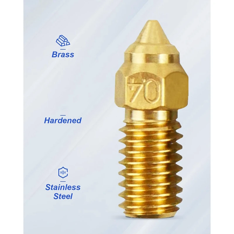 Elegooneptune 3D 프린터 부품 액세서리, 고온 0.4 Mmnozles 키트, Forneptune 4 Pro에 적합, 10PCs