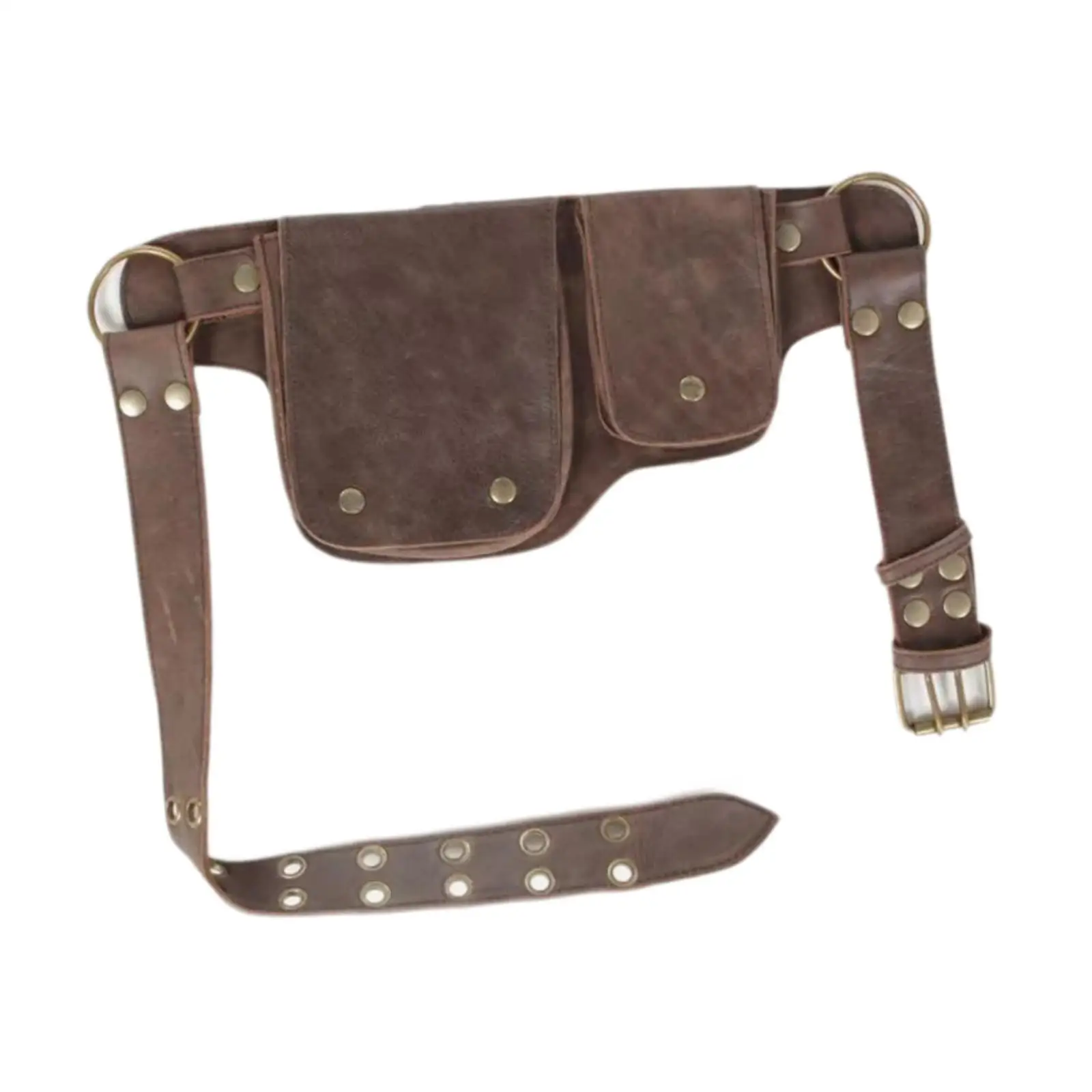 Sac Banane Vntage En Cur Marron Sac Bandoulère Cu… - Gem