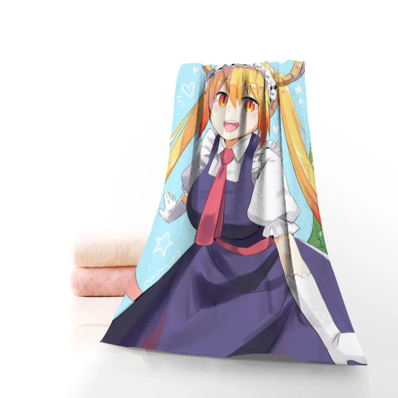 Портативное быстросохнущее полотенце для фитнеса Kobayashi San Chi No Maid dragon из