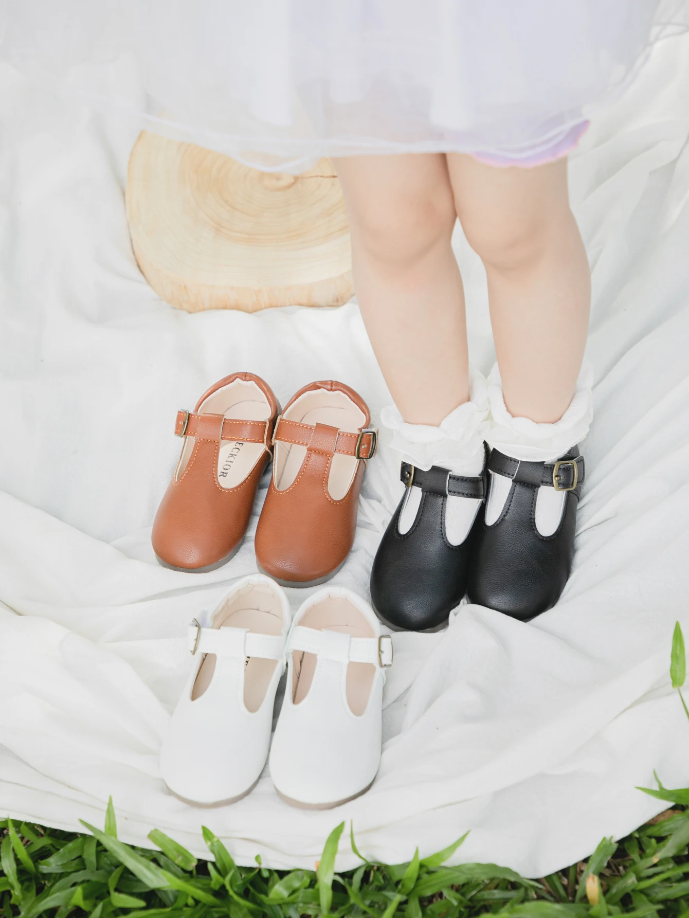 Meckior neue Kinder Mädchen Schuhe neue Mokassins Bonbon Farbe weichen Boden rutsch feste Kinderschuhe Mode Party Prinzessin Schuhe – Detail 3