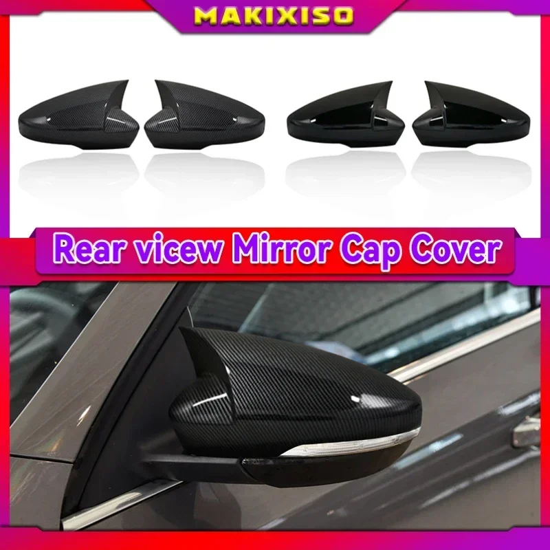 

Mirror Cover for Skoda Octavia 2013 2014 2015 2016 2017 2018 2019 Accessory Bright Black Case CAR Shield