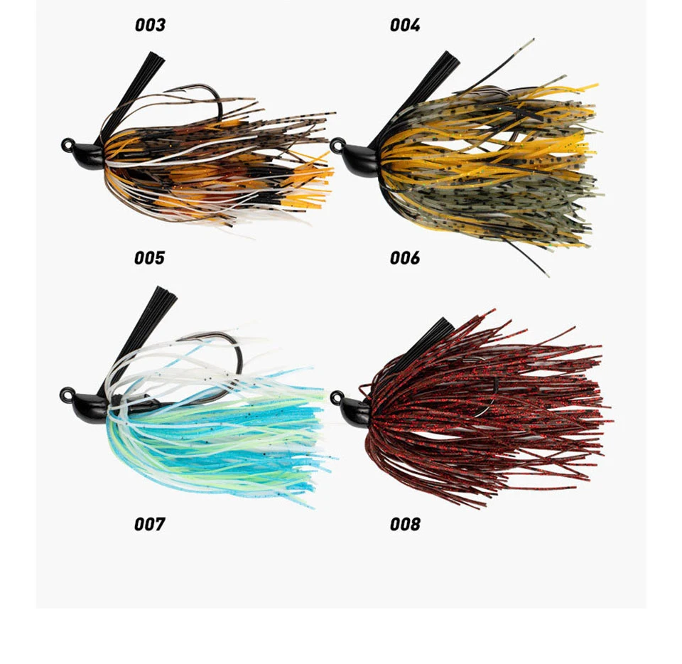 Description Picture 6 of item7g/10g/14g Jig Hook Bait Spinner Baits Weedless Chatterbait Fishing Lure Buzzbait Wobbler for Bass Pike Walleye Fish Swimbaits