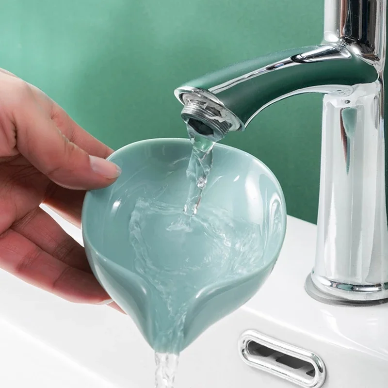 Leaf Shape Soap Dispenser Bathroom Shower Soap Dispenser Sponge Holder Kitchen Or Bathroom Accessories Washbasin Dish Soap Dispenser