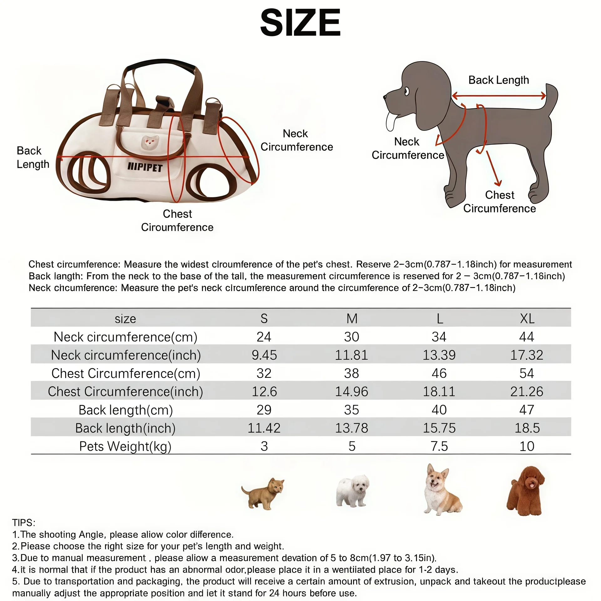 Dog Lift Harness Backpack Sling Carrier Handle Leash Pet Carrying Box Outdoor Walking Cats Carrying Supplies For Small Dogs