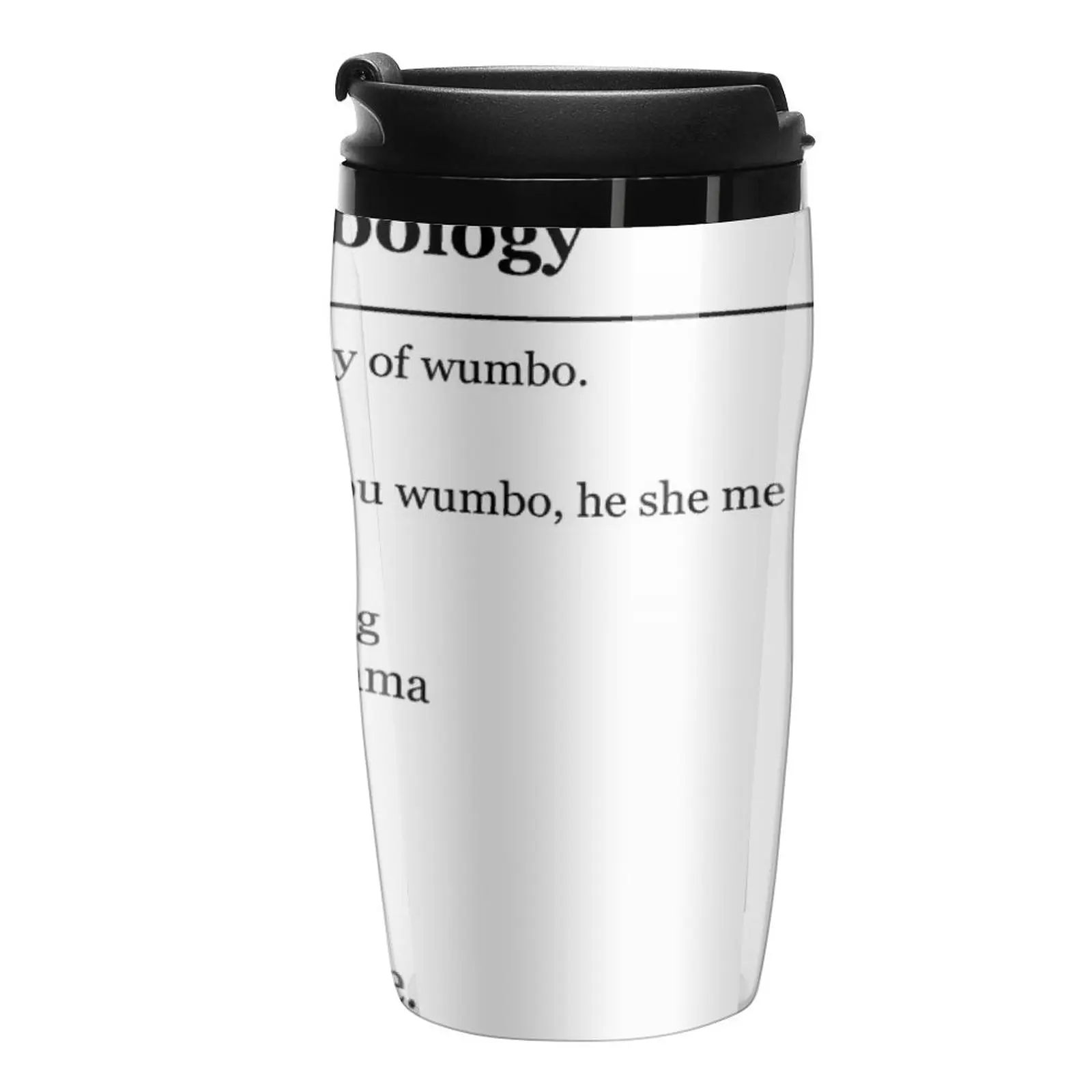 

New Wumbology Travel Coffee Mug Coffee Good Teaware Cup Coffee Coffee Thermal Cup Pretty Coffee Cup