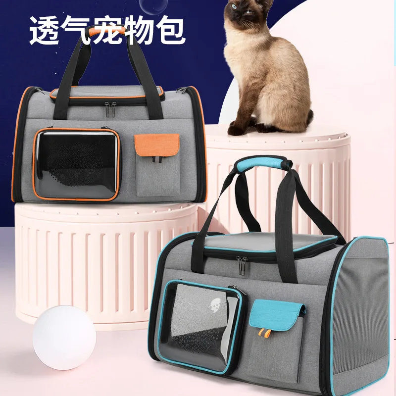 

Breathable Cat Bag Outdoor Portable Cat Backpack Large Capacity Pets Puppy Bag Cat Carrying Bag