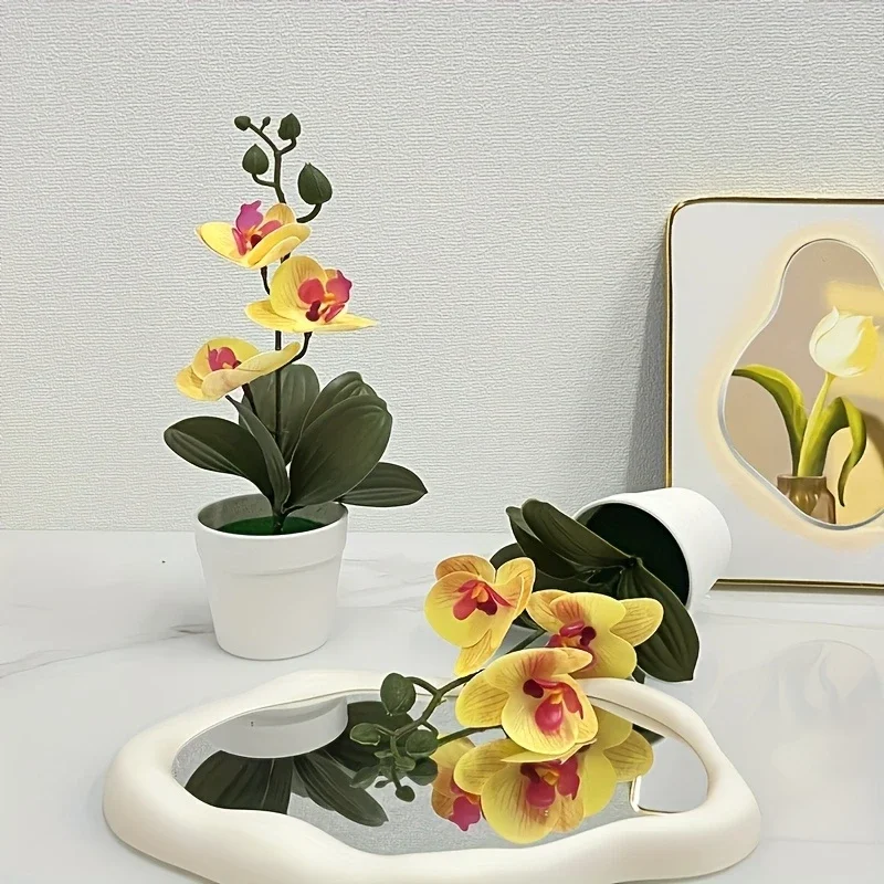 Elegant Artificial Orchid Home Decor 3