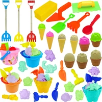 Summer Beach Set Kids Soft Silicone Sandbox Set Building Snow Beach Game Sand Water Play Tools Swim Outdoor Toy Children Gifts 1
