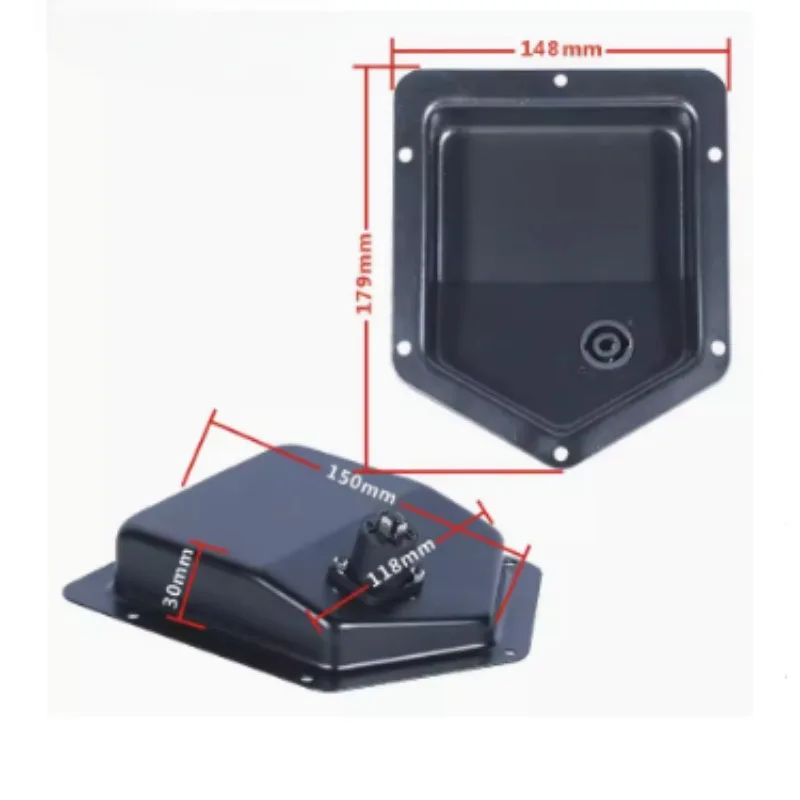 1PC Speaker Terminal Double NL4 SpeakOn Socket Input Plate 165*100 For Professional Speaker Line Array Audio Home Theater System