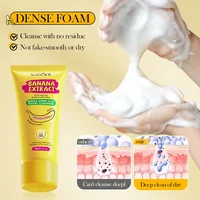Amino Acid Cleansing Moisturizing Face Wash Oil Control Pore Shrinking Deep Clean Whitening Skin Care Banana Face Wash 2