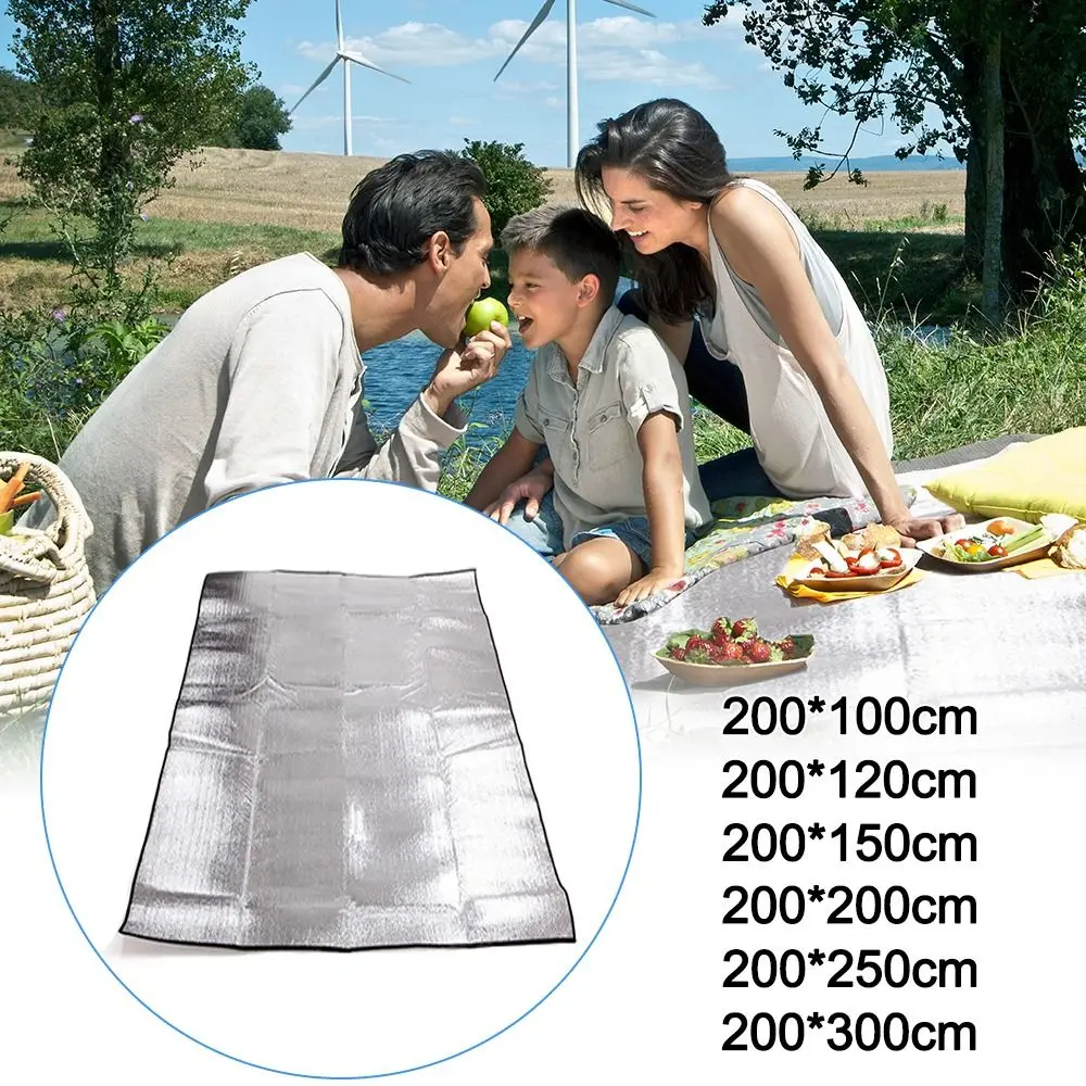 Camping mat Thermal Ultralight Waterproof Insulation foam foil Tent footprint reflecting heat sleeping pad outdoor