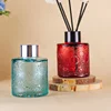 Sun Flower Relief Perfume Bottle Colorful Bathroom Modern Decor Glass Bottles Hotel Study Aromatherapy Dispenser Small Bottle 3