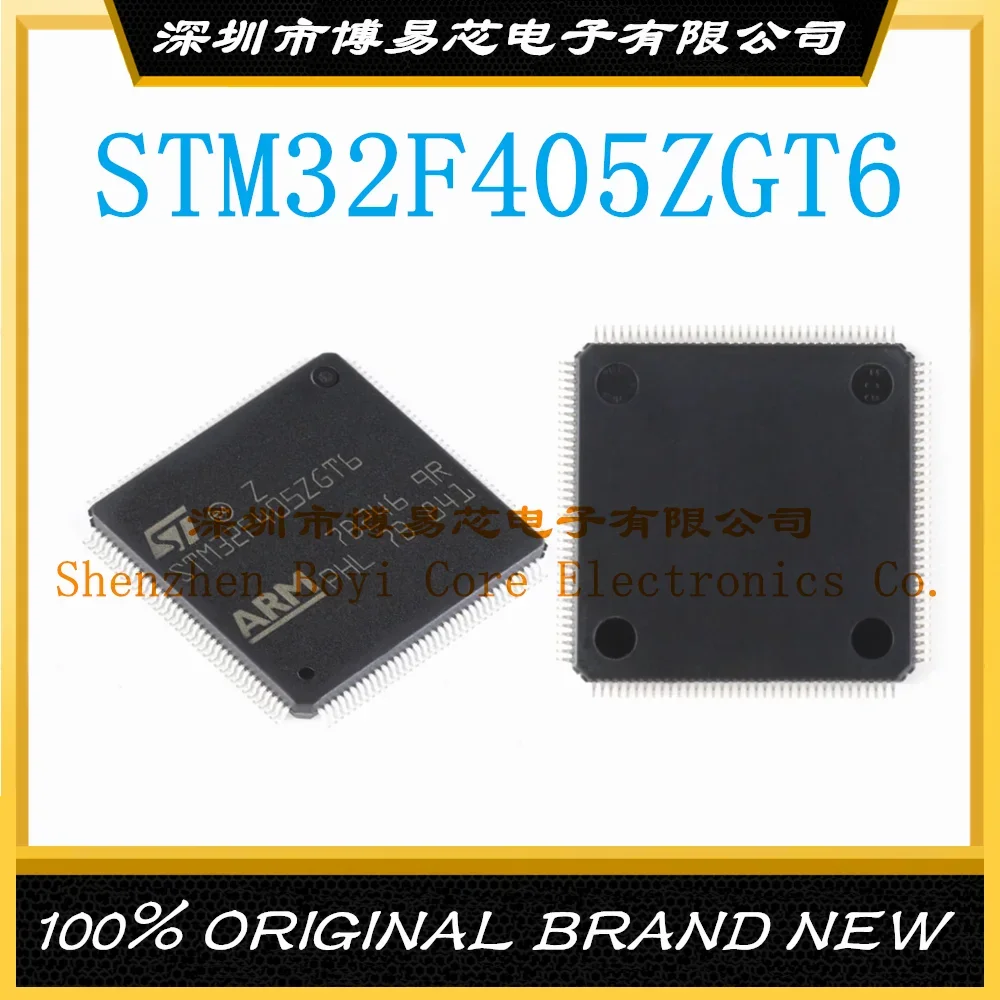 STM32F405ZGT6 Package LQFP-144 ARM Cortex-M4 168MHz Flash: 1MB RAM: 192KB MCU (MCU/MPU/SOC) gd32f427zgt6 package lqfp 144 arm cortex m4 200mhz flash 1mb ram 256kb mcu mcu mpu soc