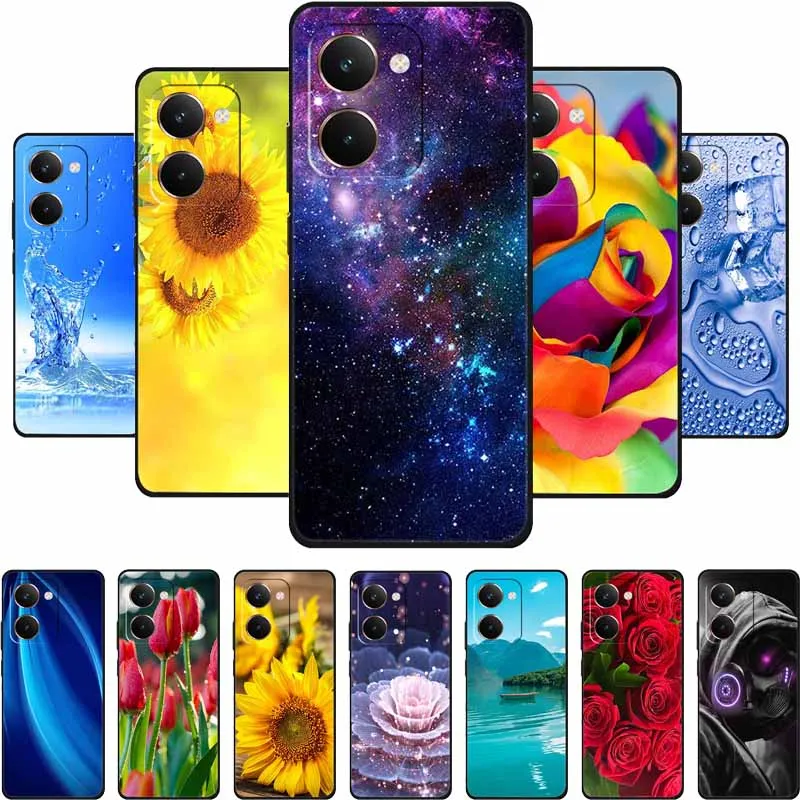 Premium Black TPU Silicone Soft Back Cover Case - Sleek & Durable Protection