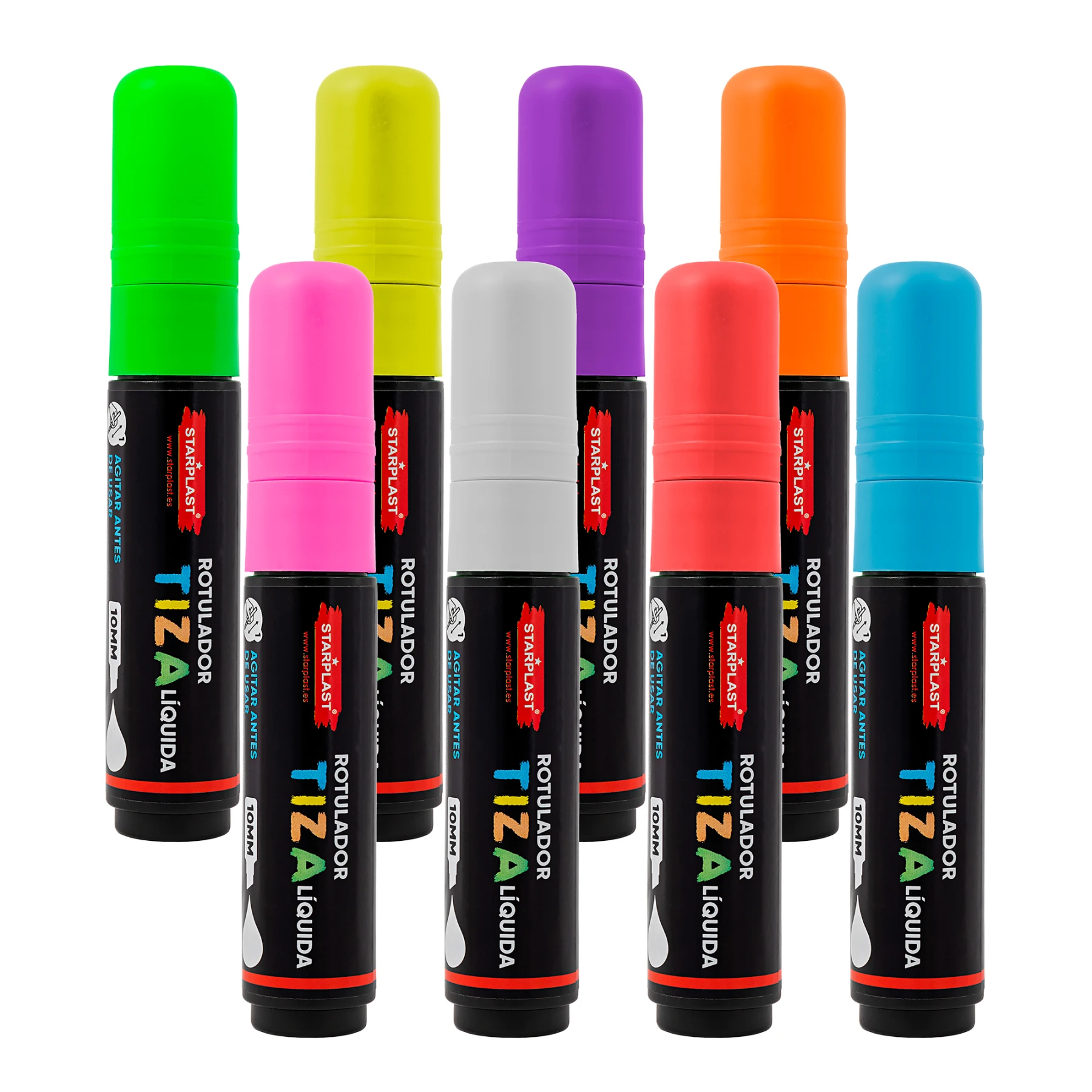 8 Color/set Liquid Chalk Erasable Highlighter Fluorescent Marker