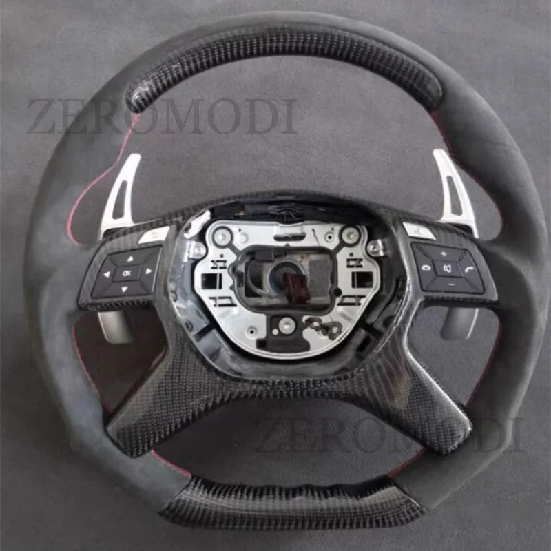 Customed Alcantara Steering Wheel For Mercedes Benz C E Glk Cls G M