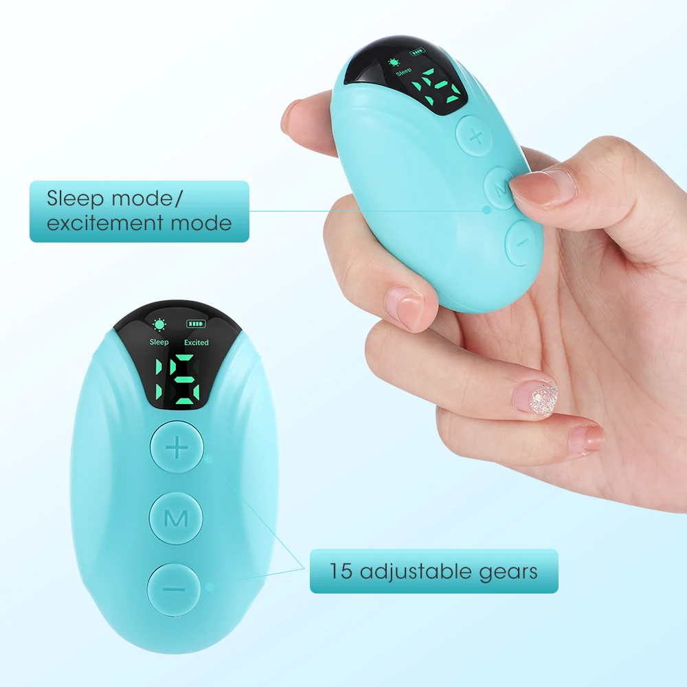 Handheld Sleep Aid EMS Microcurrent Help Sleep Relieve Insomnia Instrument Pressure Relief Sleep Device Night Therapy Relaxation