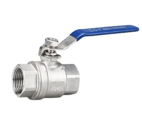 

304 stainless steel 2PC ball valve two-piece diameter ball valve with internal thread DN15