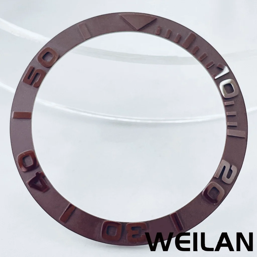 Ceramic & Aluminum GMT Diver-Style Bezel Insert for 40mm Cases - Premium Diving Accessory
