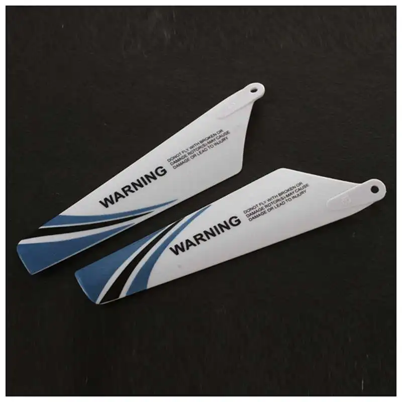 ABWE 4pcs spare blades for helicopter rotor rc S107 Blue 5