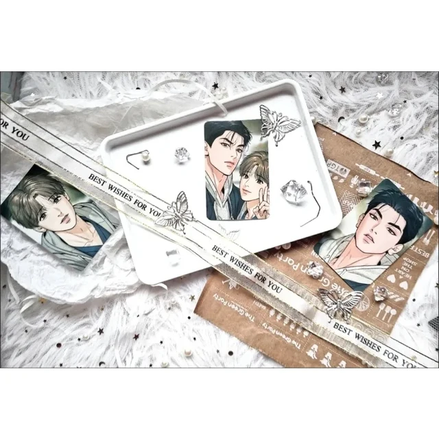 Korean BL Manwha The Pawns Revenge 3 Inches Card Bookmark Jeoh