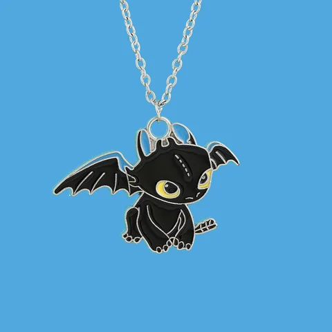 Trendy Cute Little Devil Pendant Necklace Cartoon Bunny Necklace for Women Sweater Decoration Jewelry GiftS Collier Femme
