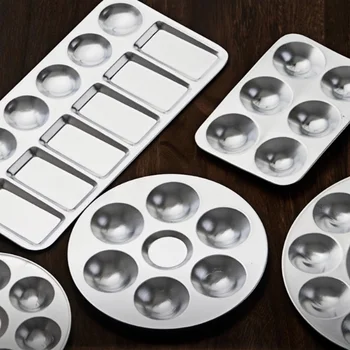 Aluminum Paint Palette Tray 1