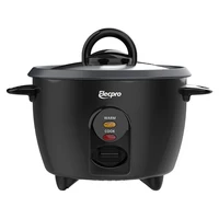 Elecpro Mini cuiseur à riz 3 tasses de riz avec cuiseur vapeur, petit cuiseur vapeur Portable pour aliments, pot intérieur antiadhésif amovible de qualité alimentaire 6