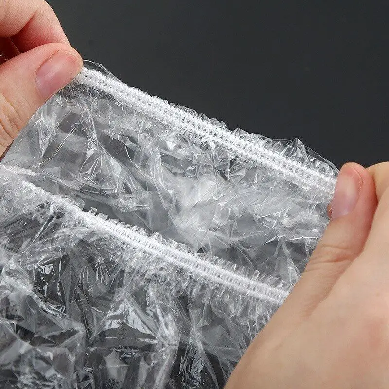 Disposable Food Cover 100PCS For Dishe Wrap Clings Film Dish Plate Fresh Keeping Bag Kitchen Refrigerator food cover fresh keeping bags plastic food storage bags plastic wrap plastic food cover food storage bags disposable food cover