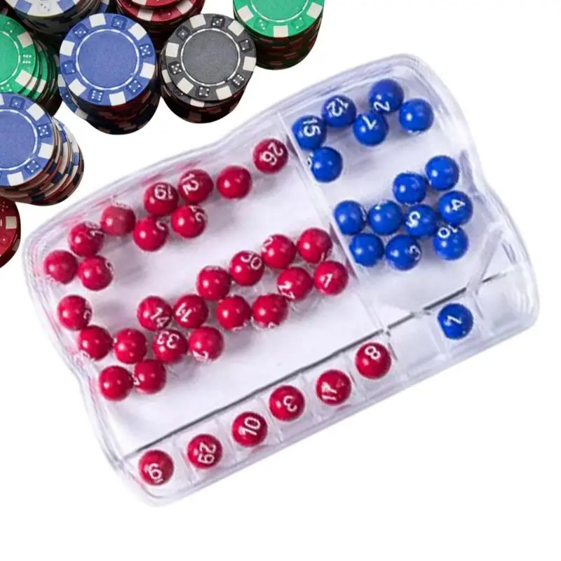 Lottery Number Drawing Device Portable Selector Lottery artifact For Entertainment Party Manual Fortunate Number Selector