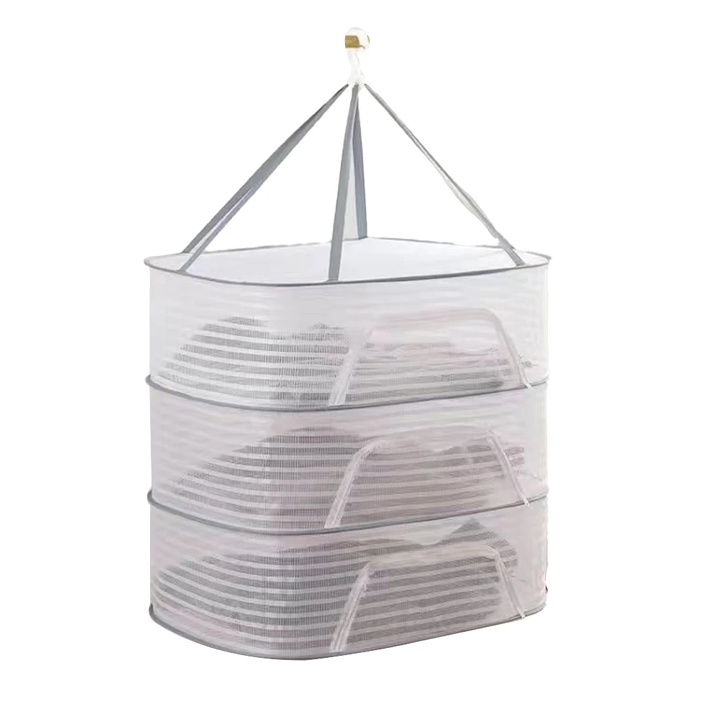 

Вешалка для сушки трав, сетчатая ветрозащитная вешалка с крючком, складные вешалки для сушки, вешалка для сушки трав, Терилен