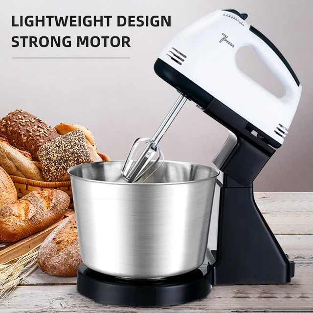 Electric Hand Mixer Egg Beater Whip 7 Speed Multifunctional