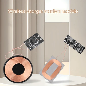 Modulo caricabatterie wireless per telefono cellulare 5V 1A/600mA Modulo ricevente di ricarica wireless Scheda PCBA