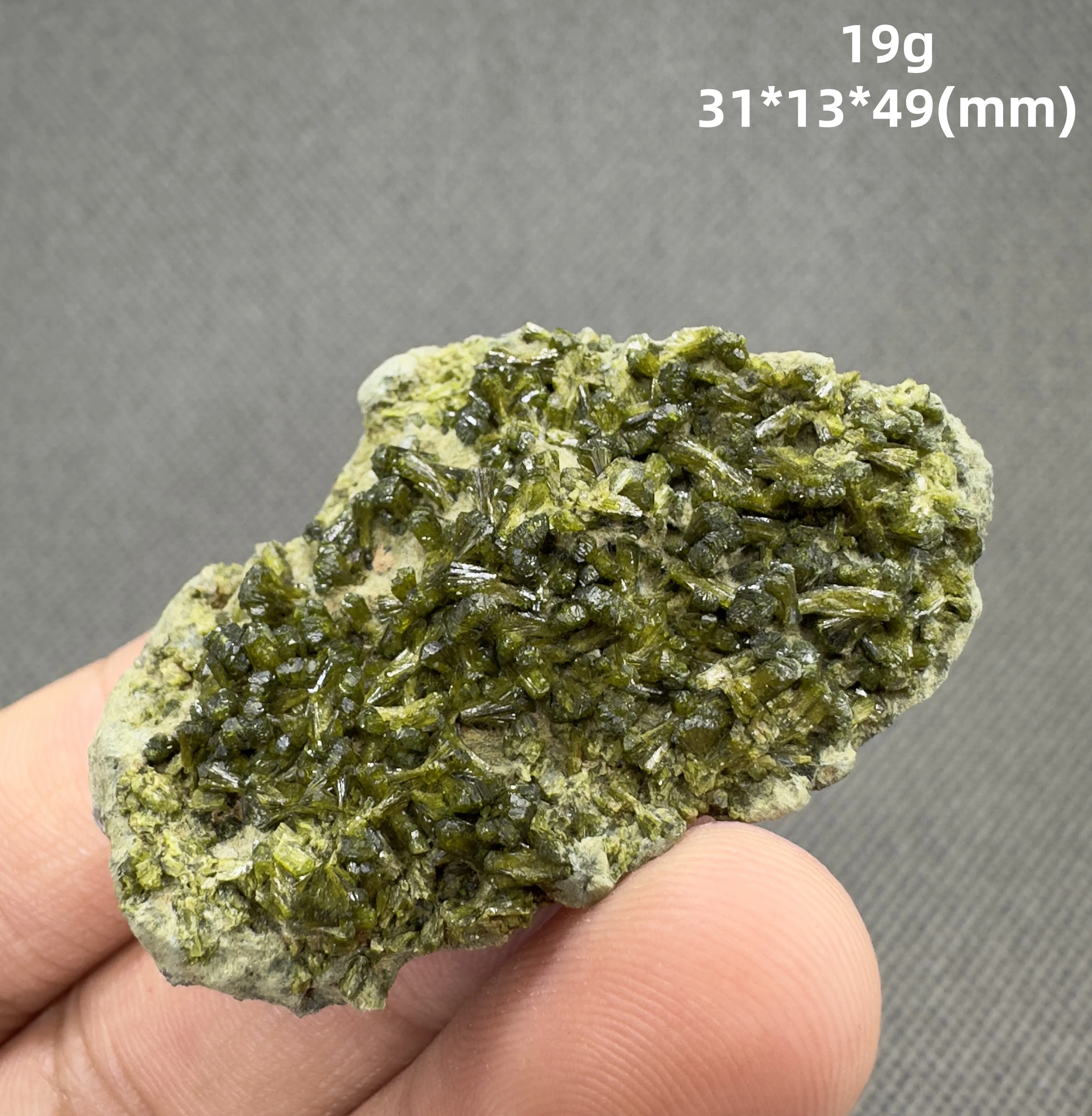 Natural Epidote  Mineral Specimens + healing quartz crystals and stones rock gemstone 5