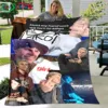 Fashion Pop Singer The Kid L-LAROI Four Seasons Blanket Sofa Cover Travel Bed Plush Blanket Travel Office Break Blanket Gift 6