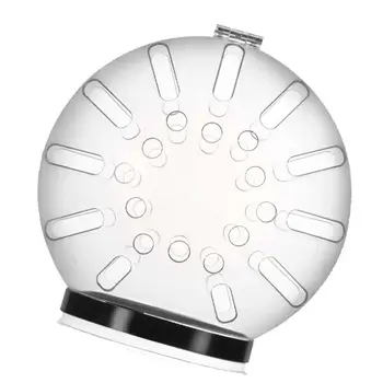 실용적인 고양이 투명 통기성 헤드 후드, 조절 가능한 물기 방지, 둥근 애완 동물 그루밍 헤드기어, 애완 동물 우주 비행사 헬멧