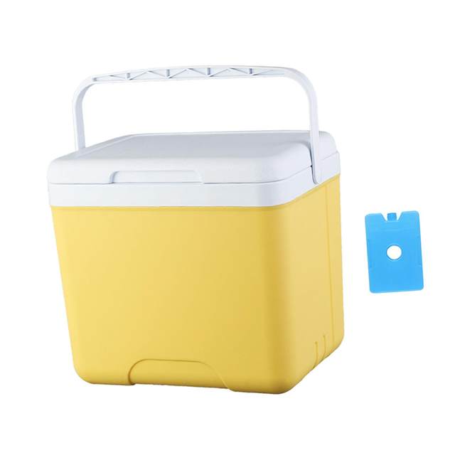 Insulated Ice Cooler Portable Lightweight Drink Bucket Multifunction Ice Chest Box for Fishing Traveling Beach Camping Barbecue