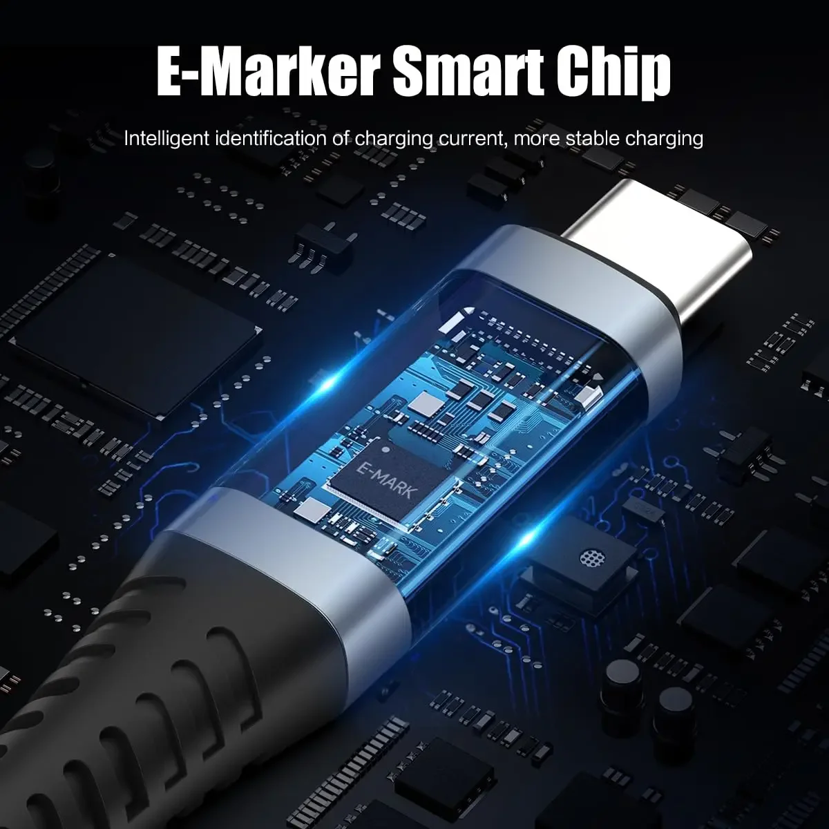 Premium USB4 Cable with LED Display - 8K/60Hz, 40Gbps, 240W PD Charging