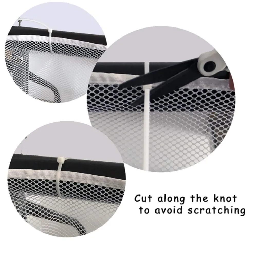 1PCS Safety Net Kids Stairs Railing Banister Guard Kid Thick Hard Mesh Netting Protection Rail Balcony Stair Fence
