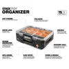 TOUGHBUILT TB-B1-O-30 11-Compartment Large Plastic Small Parts Organizer Includes 8 Deep Bins and 4 Dividers 2