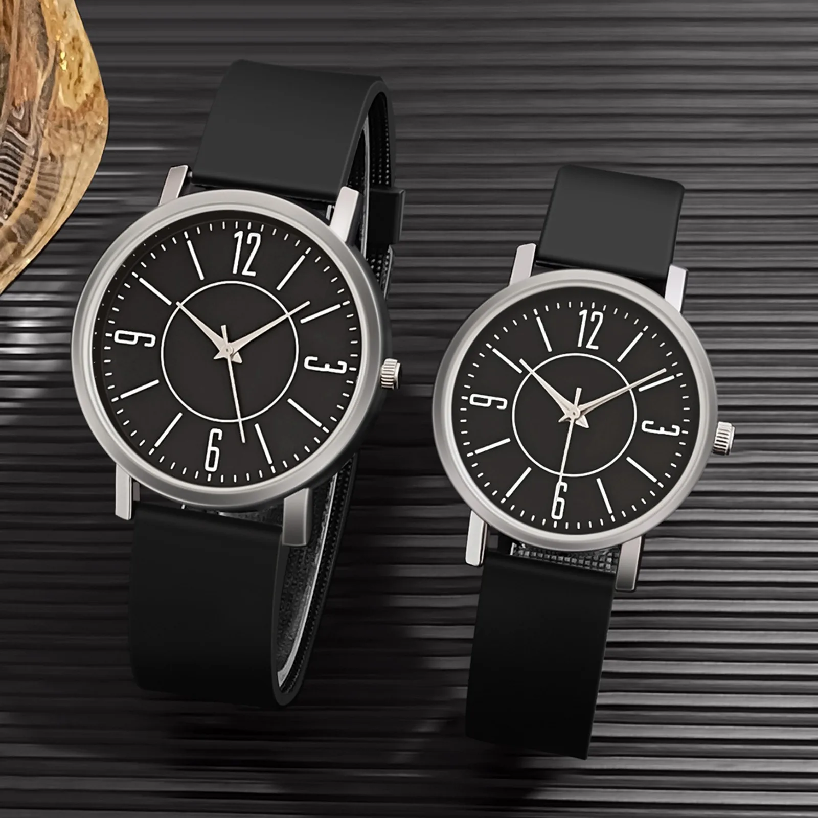 

Men's And Women's Quartz Watch Simp Digital Watch Silicone Wristband Couple Wristwatch Couple Gift ساعات يد نسائية montre femmes